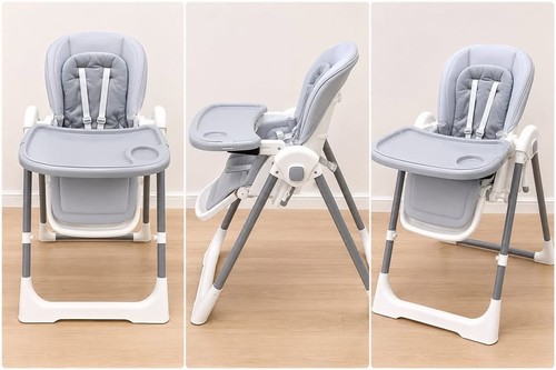 Baby high chair foldable - high,
