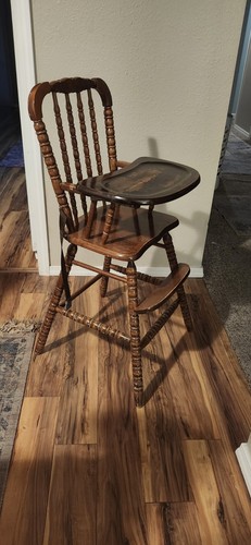 Jenny lind vintage wooden high - vintage,