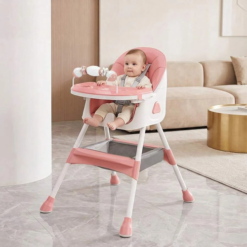 Foldable baby high - 3‑in‑1,