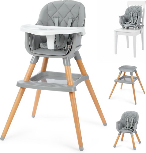 Wooden high chair for - in,