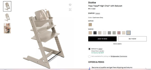 Stokke tripp trapp high chair - tripp,