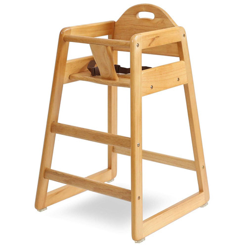 Wooden high chair - high,